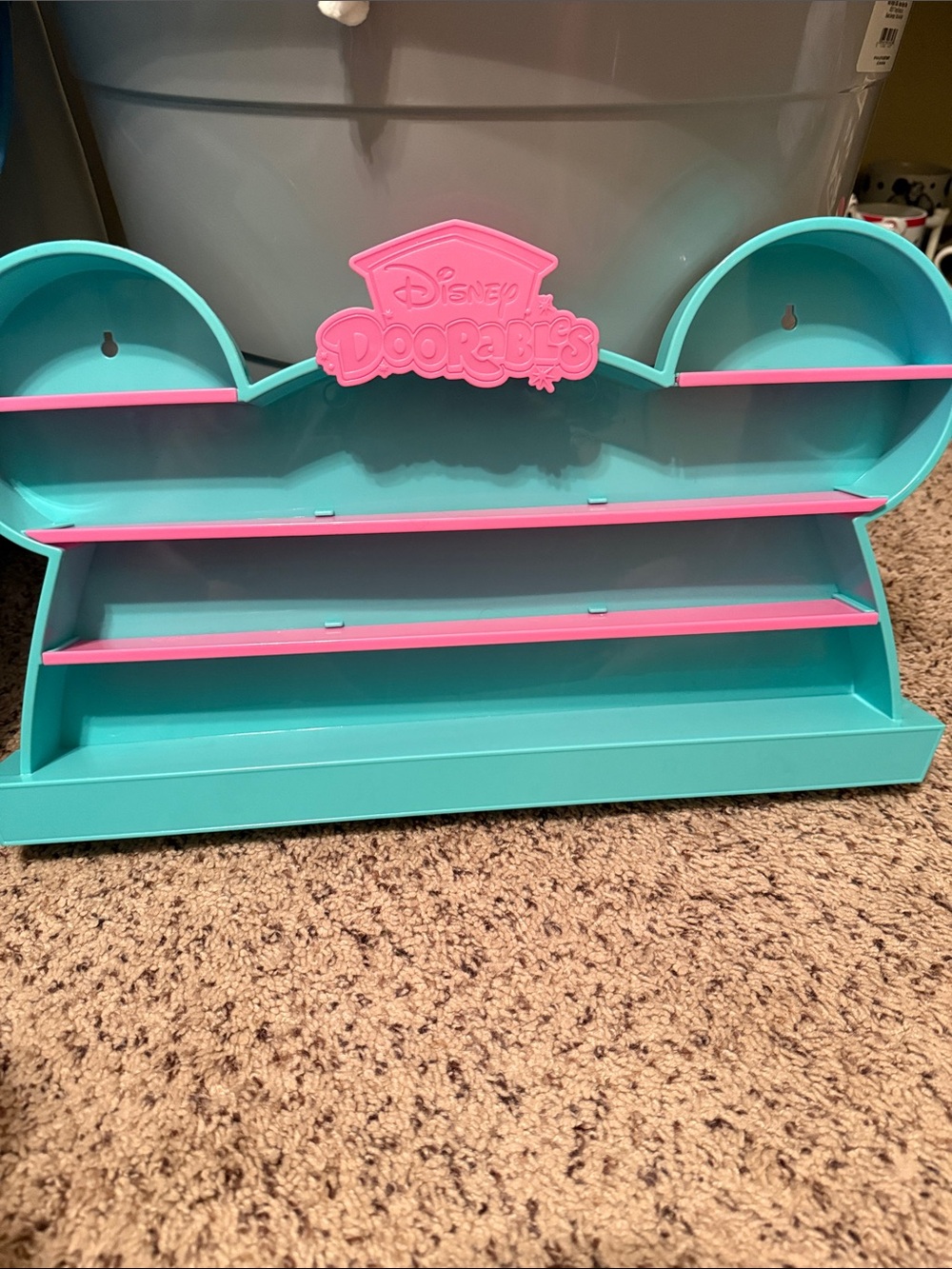 Disney doorables display shelf